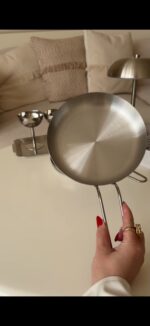 تابه استیل تک دسته - Image 3