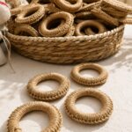 حلقه دستمال رافیا